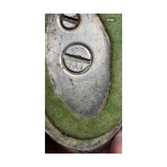 Vintage Ronson Silver Beaded Table Lighter Ornate Design Untested - Picture 10 of 16